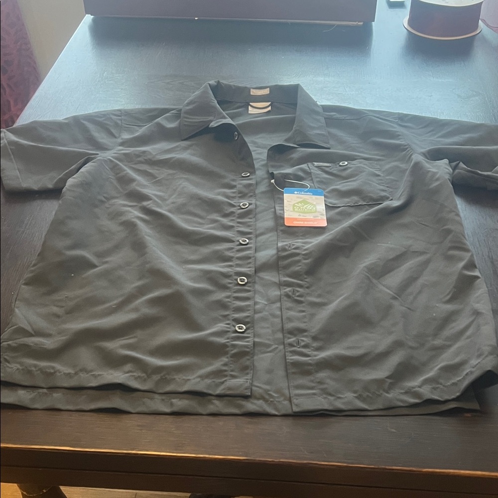 Men's grey Short Sleeve Shirt